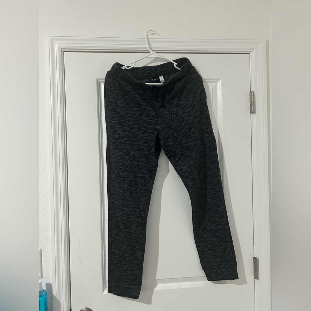 Place Black Jogger Sweatpants Relaxed Fit